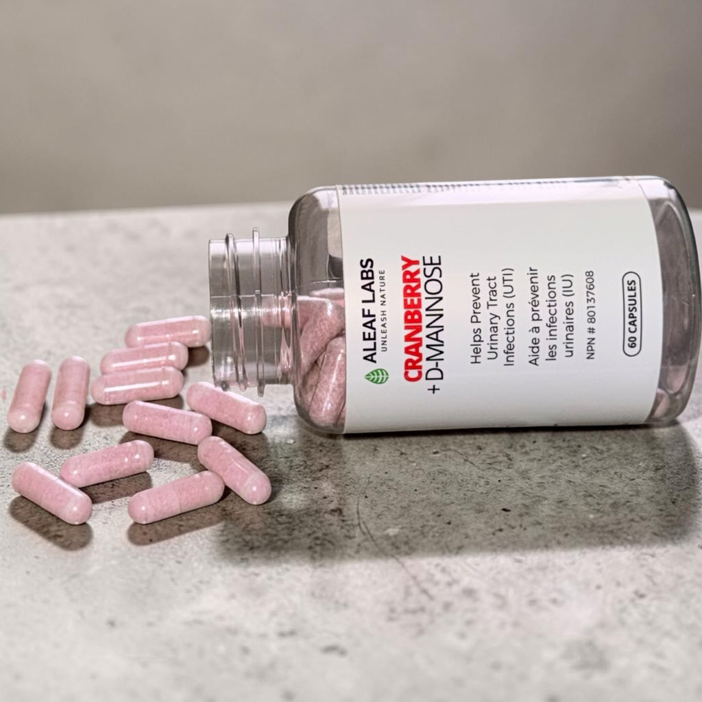 Cranberry + D-Mannose — Urinary Tract & Bladder Support (60 Capsules)