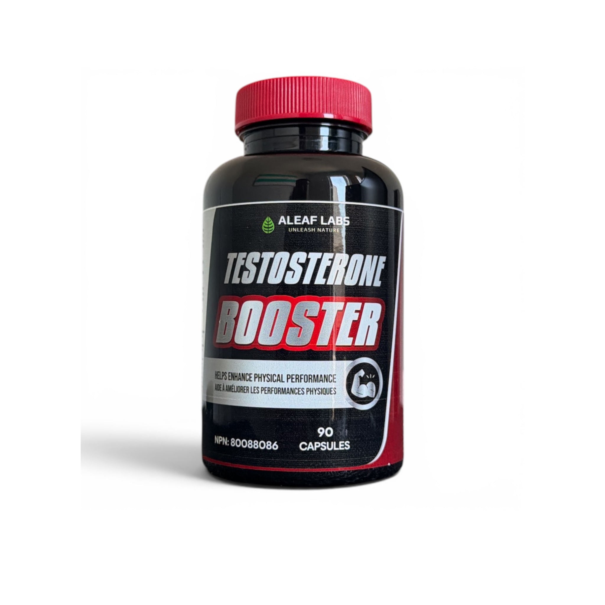 Aleaf Labs Testosterone Booster 90 capsules bottle