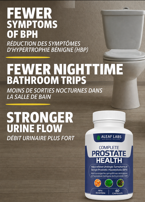 Complete Prostate Health — Prostate & Urinary Flow Support (60 Capsules)